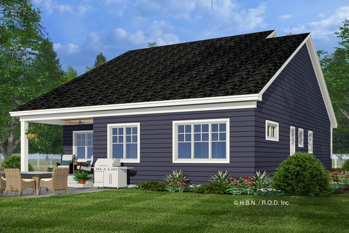 Plan 14865RK: Two-Story 4-Bedroom Craftsman House Plan with Outdoor Living - 2490 Sq Ft - Image #5 - Craftsman