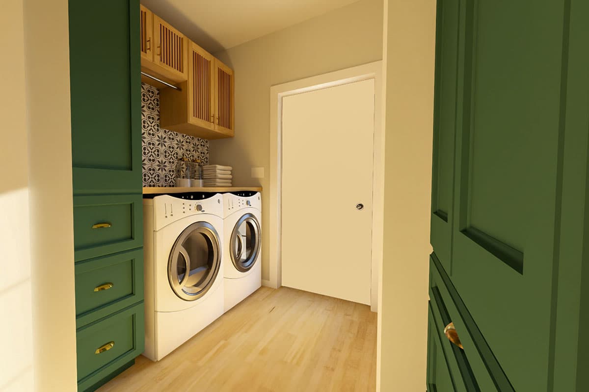 Plan 67832MG: Single-Story Craftsman House Plan with 2-Car Garage - 1496 Sq Ft - Image #13 - Country, Craftsman, New American, Ranch