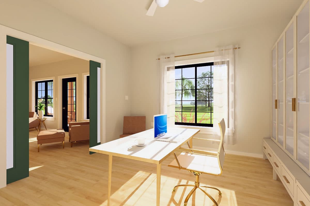 Plan 67832MG: Single-Story Craftsman House Plan with 2-Car Garage - 1496 Sq Ft - Image #11 - Country, Craftsman, New American, Ranch