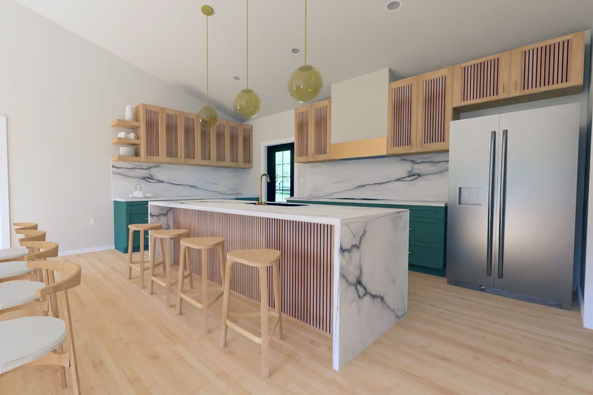 Plan 67833MG: Single-Story Craftsman House Plan with Home Office - 1496 Sq Ft - Image #8 - Country, Craftsman, New American, Ranch