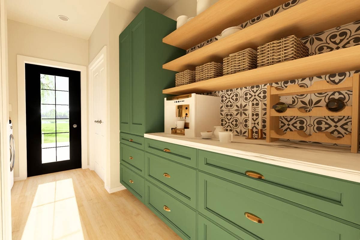 Plan 67833MG: Single-Story Craftsman House Plan with Home Office - 1496 Sq Ft - Image #14 - Country, Craftsman, New American, Ranch