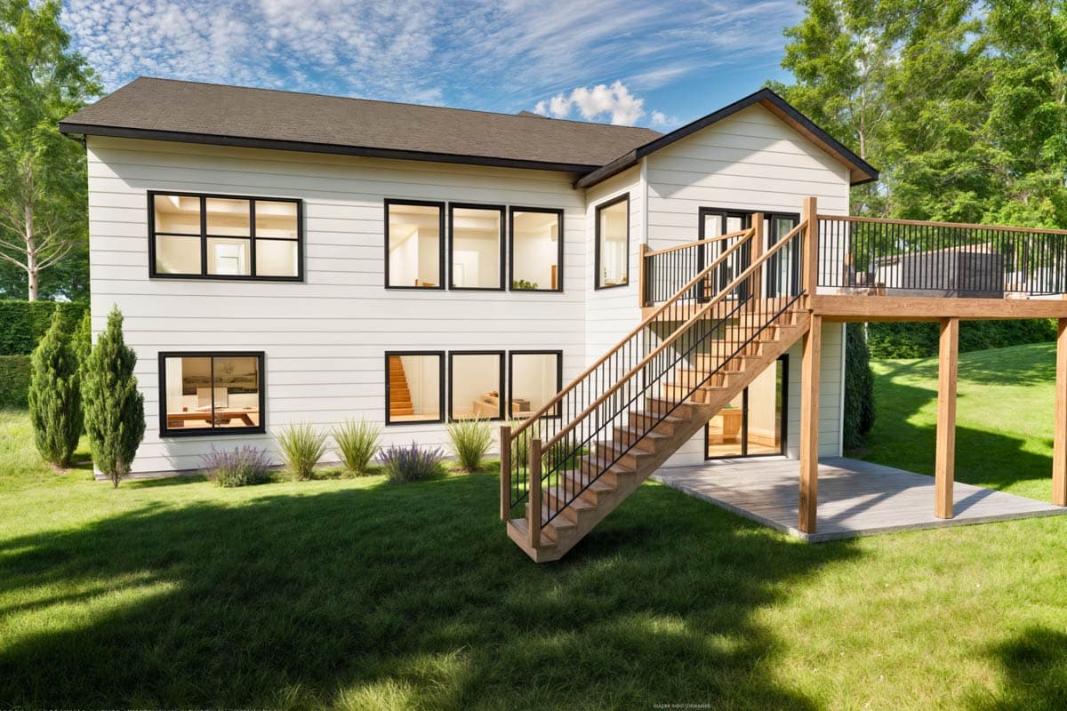 Plan 600010PDZ: One-Story Country House Plan with an Open Concept Living Room - 1749 Sq Ft - Image #5 - Country, New American