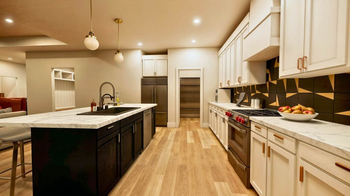 Plan 600010PDZ: One-Story Country House Plan with an Open Concept Living Room - 1749 Sq Ft - Image #6 - Country, New American