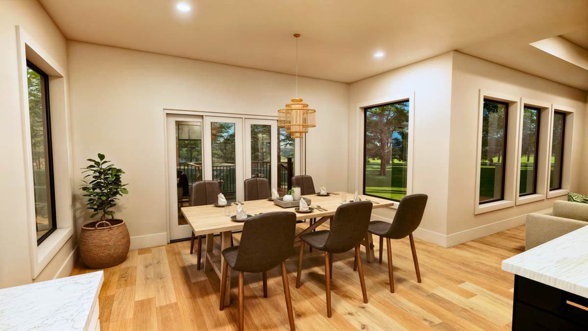 Plan 600010PDZ: One-Story Country House Plan with an Open Concept Living Room - 1749 Sq Ft - Image #8 - Country, New American