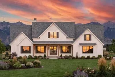 4-Bed Modern Farmhouse with Bonus Room - 3116 Sq Ft