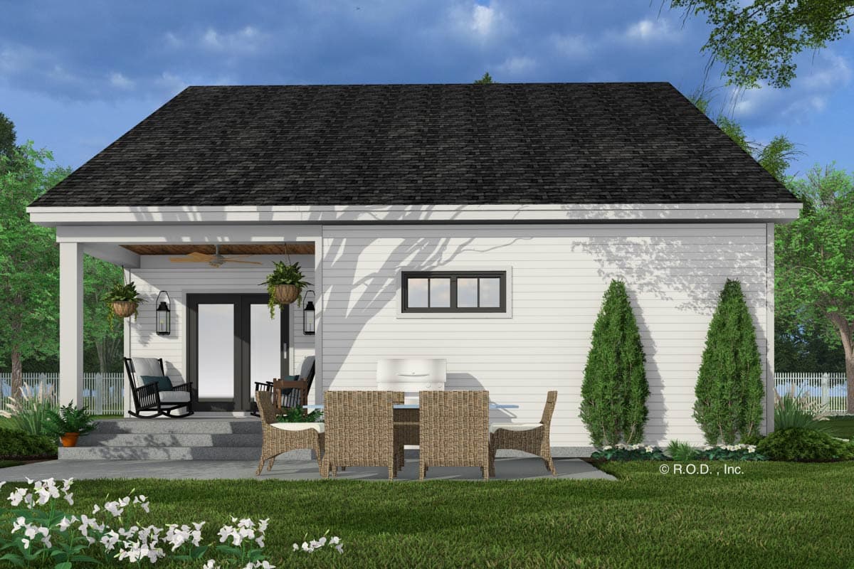 Plan 14872RK: Two-Story Modern Farmhouse Plan with 3 or 4 Beds - 2291 Sq Ft - Image #7 - Farmhouse, Modern Farmhouse, New American