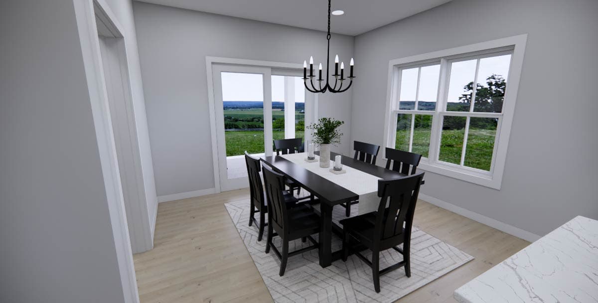 Plan 14872RK: Two-Story Modern Farmhouse Plan with 3 or 4 Beds - 2291 Sq Ft - Image #14 - Farmhouse, Modern Farmhouse, New American