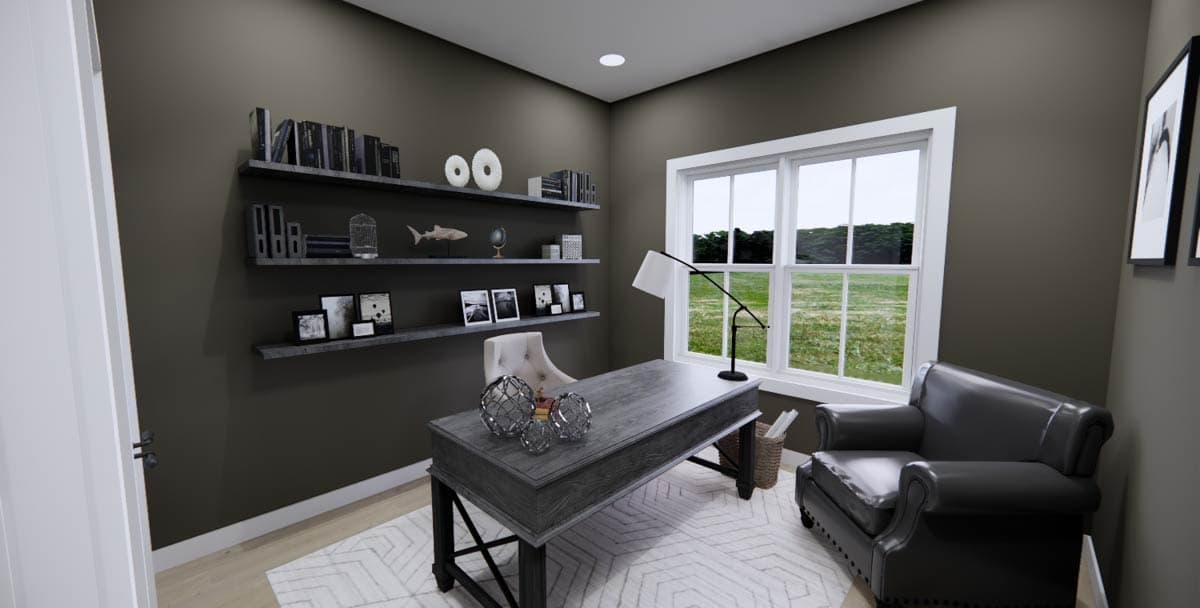 Plan 14872RK: Two-Story Modern Farmhouse Plan with 3 or 4 Beds - 2291 Sq Ft - Image #23 - Farmhouse, Modern Farmhouse, New American