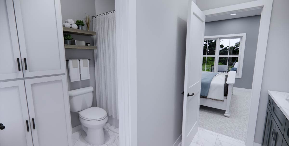 Plan 14868RK: Two-Story Modern Farmhouse Plan with Open Concept Living  - 2233 Sq Ft - Image #18 - Farmhouse, Modern Farmhouse, New American