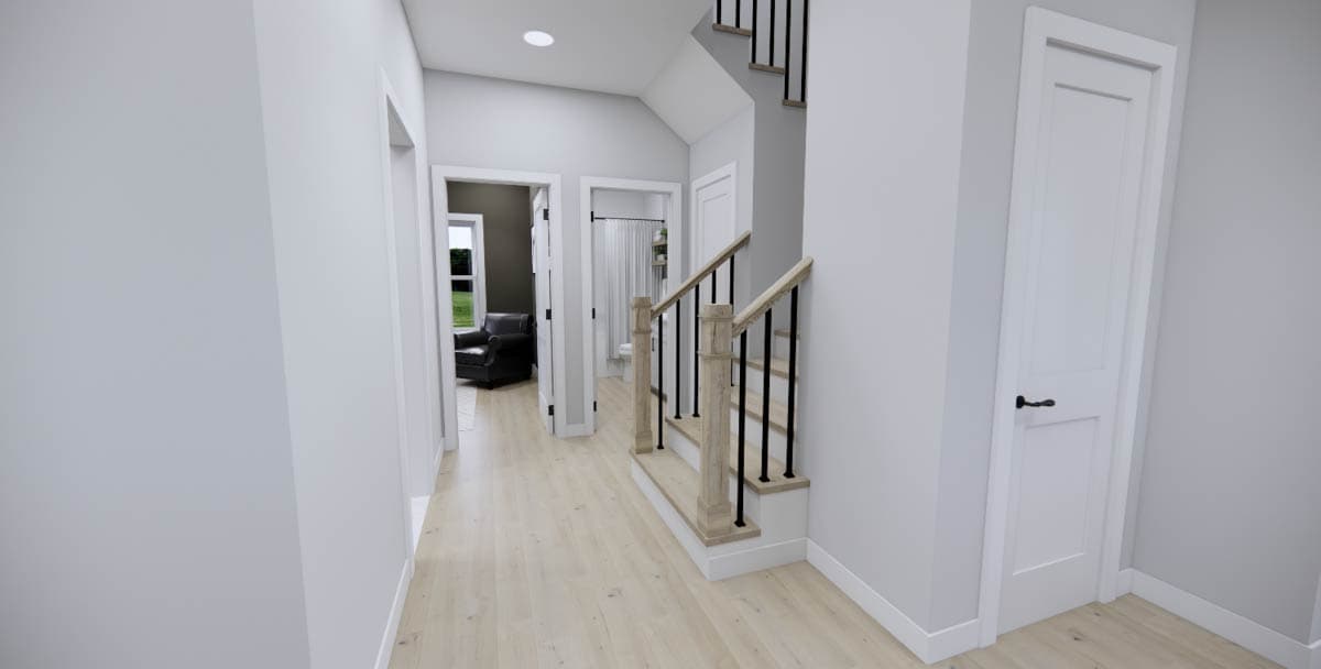 Plan 14868RK: Two-Story Modern Farmhouse Plan with Open Concept Living  - 2233 Sq Ft - Image #19 - Farmhouse, Modern Farmhouse, New American