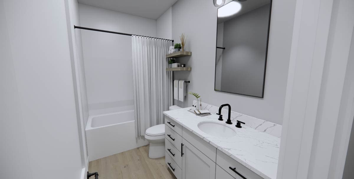 Plan 14868RK: Two-Story Modern Farmhouse Plan with Open Concept Living  - 2233 Sq Ft - Image #23 - Farmhouse, Modern Farmhouse, New American