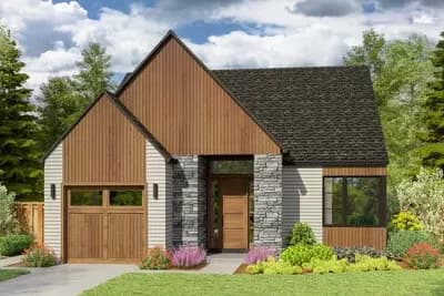 Cost-to-Build Report for Plan 69881AM: One-Story Scandinavian-Style ...