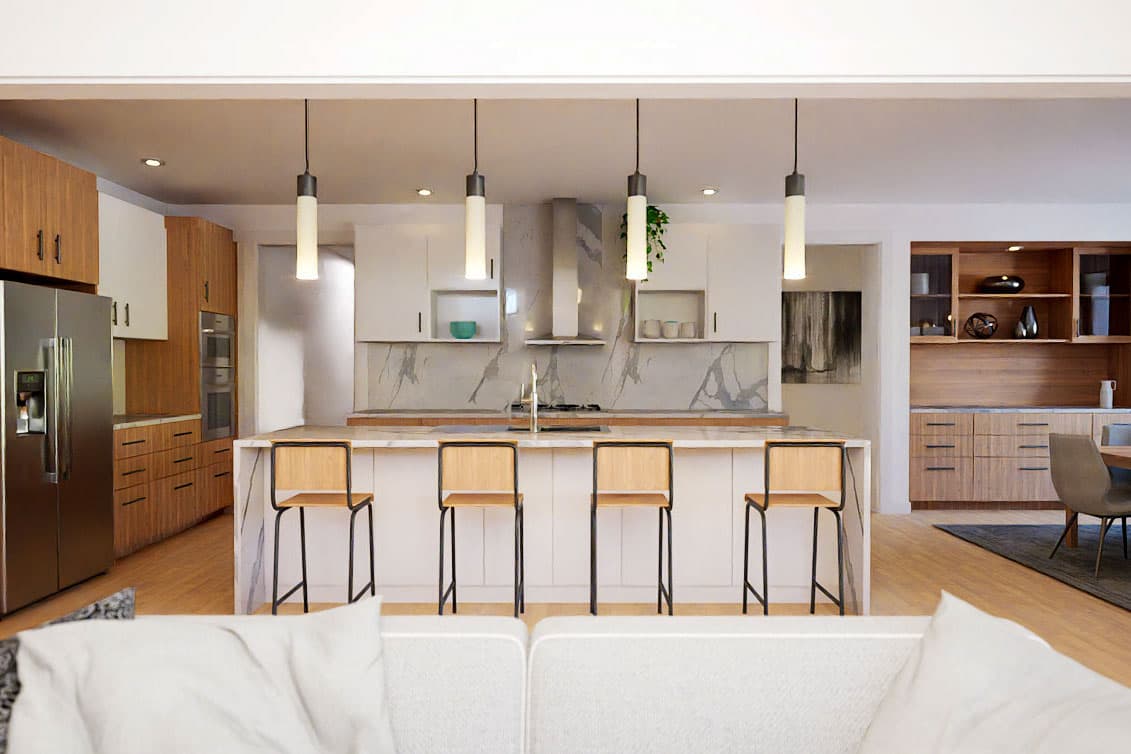 Plan 69882AM: Single-Story Contemporary House Plan with Courtyard - 2389 Sq Ft - Image #12 - Contemporary, Ranch