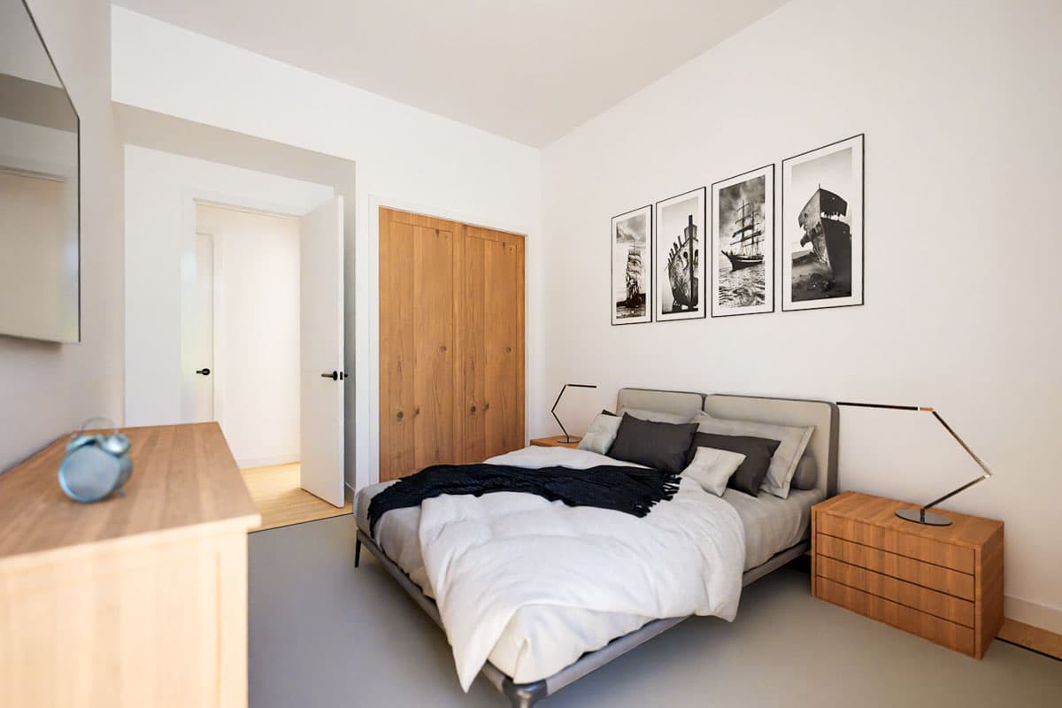 Plan 69882AM: Single-Story Contemporary House Plan with Courtyard - 2389 Sq Ft - Image #25 - Contemporary, Ranch