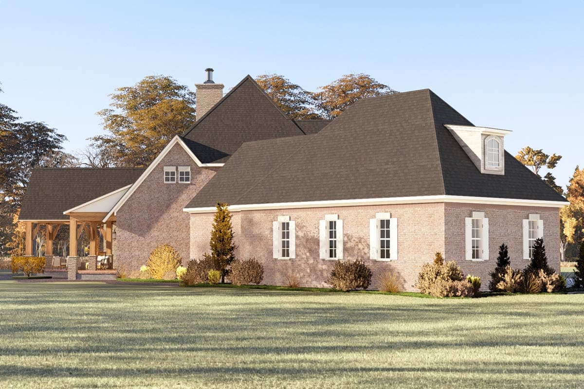 Plan 70899MK: Two-Story European House Plan with Two-Story Great Room - 3346 Sq Ft - Image #13 - European, Traditional