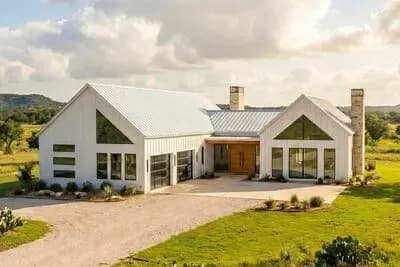 3-Bed Modern Scandinavian Ranch House Plan Clustered Bedrooms - 2583 Sq Ft