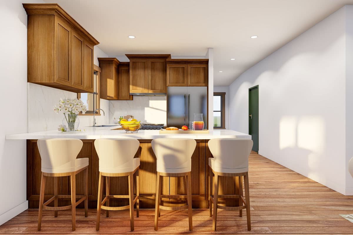 Plan 70900MK: 3-Bed Rustic Mountain House Plan with Two-Story Great Room - 1763 Sq Ft - Image #13 - Mountain, Rustic