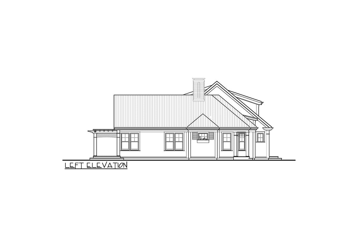 Plan 670006NEA: Charming 3-Bed Cape-Style Cottage House Plan with Master Upstairs - 2829 Sq Ft - Image #32 - Cape Cod, Coastal, Cottage, Country, Shingle