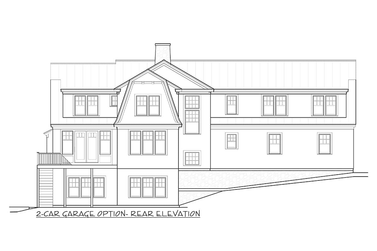 Plan 670007NEA: Charming 3-Bed Shingle-Style House Plan with 2-Car Garage Option - 2869 Sq Ft - Image #19 - Cape Cod, Coastal, Shingle, Traditional