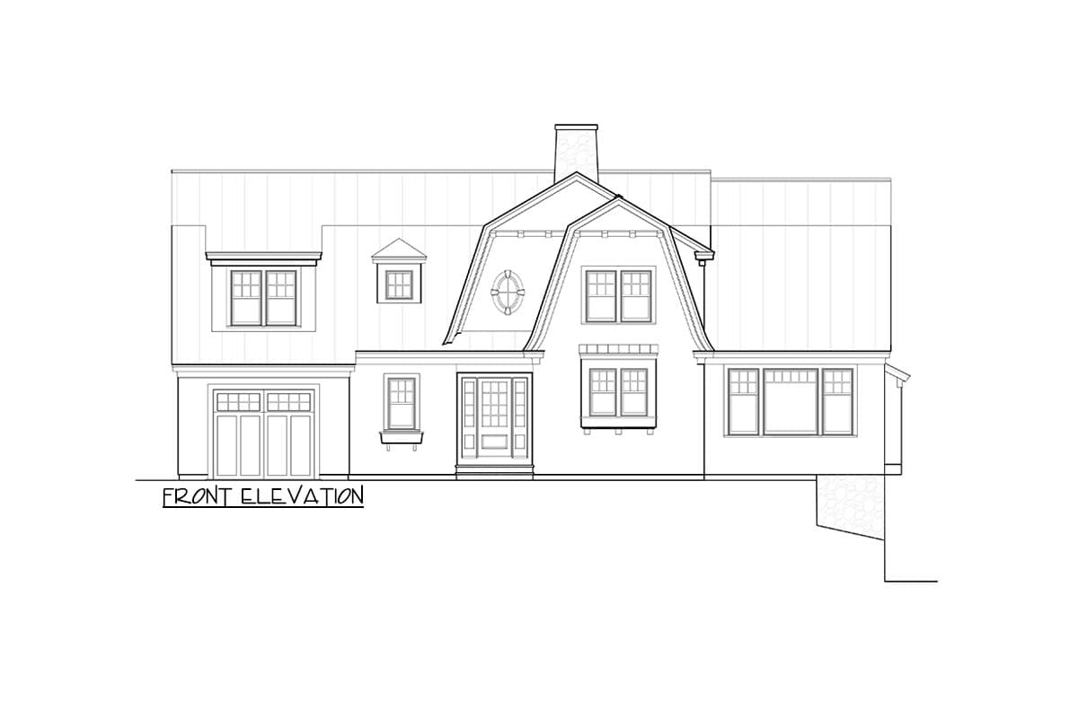 Plan 670007NEA: Charming 3-Bed Shingle-Style House Plan with 2-Car Garage Option - 2869 Sq Ft - Image #13 - Cape Cod, Coastal, Shingle, Traditional