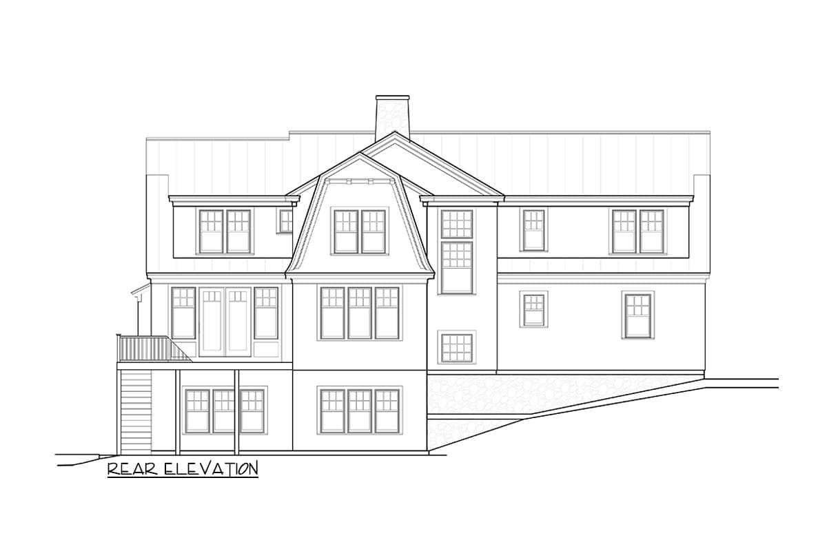 Plan 670007NEA: Charming 3-Bed Shingle-Style House Plan with 2-Car Garage Option - 2869 Sq Ft - Image #15 - Cape Cod, Coastal, Shingle, Traditional