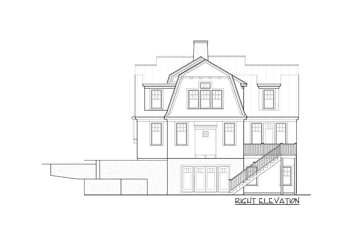 Plan 670007NEA: Charming 3-Bed Shingle-Style House Plan with 2-Car Garage Option - 2869 Sq Ft - Image #16 - Cape Cod, Coastal, Shingle, Traditional