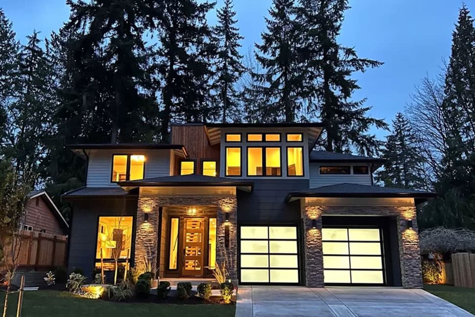 Plan 23983JD: 4-Bed Contemporary Northwest House Plan with Bonus Room - 3028 Sq Ft - Image #7 - Contemporary, Northwest, Prairie