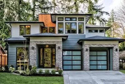 4-Bed Contemporary Northwest House Plan with Bonus Room - 3028 Sq Ft