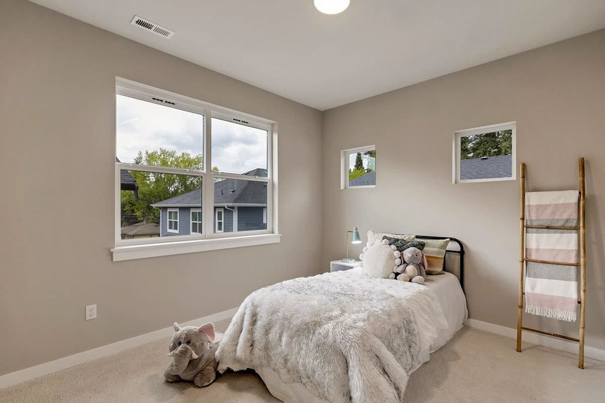 Plan 23984JD: 4-Bed Contemporary House Plan with Study and 2-Car Garage- 2023 Sq Ft - Image #12 - Contemporary, Modern, Northwest