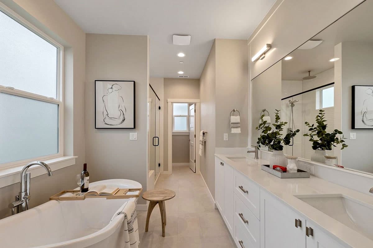 Plan 23984JD: 4-Bed Contemporary House Plan with Study and 2-Car Garage- 2023 Sq Ft - Image #15 - Contemporary, Modern, Northwest