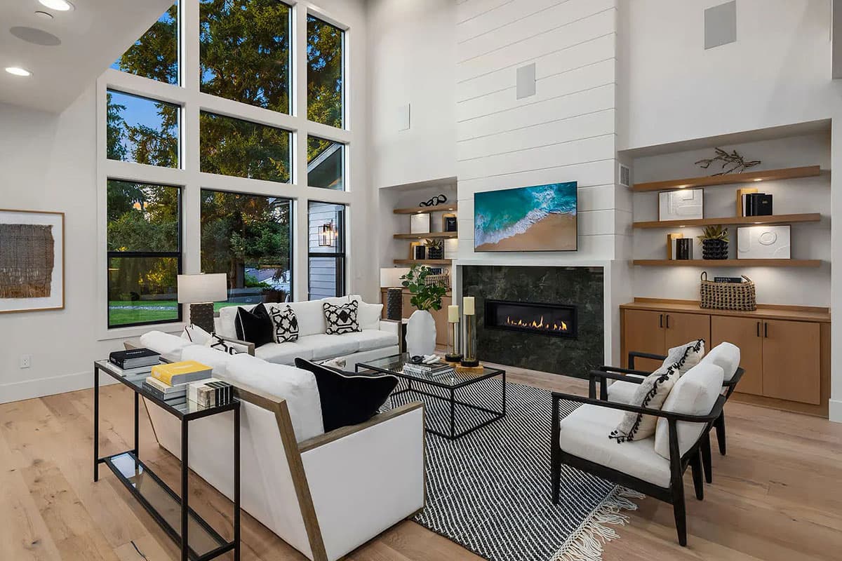 Plan 23985JD: 5-Bed Contemporary Prairie House Plan with Spacious Guest Suite on Main Level - 5600 Sq Ft - Image #17 - Contemporary, Northwest, Prairie