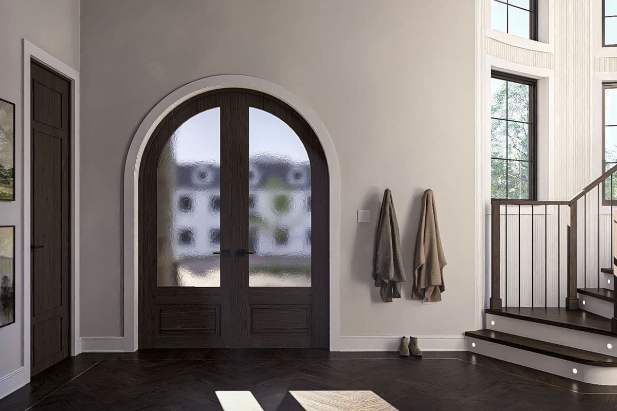 Plan 623447DJ: 3-Bed Modern Victorian House Plan with Two-Story Great Room - 2895 Sq Ft - Image #10 - European, Transitional, Victorian