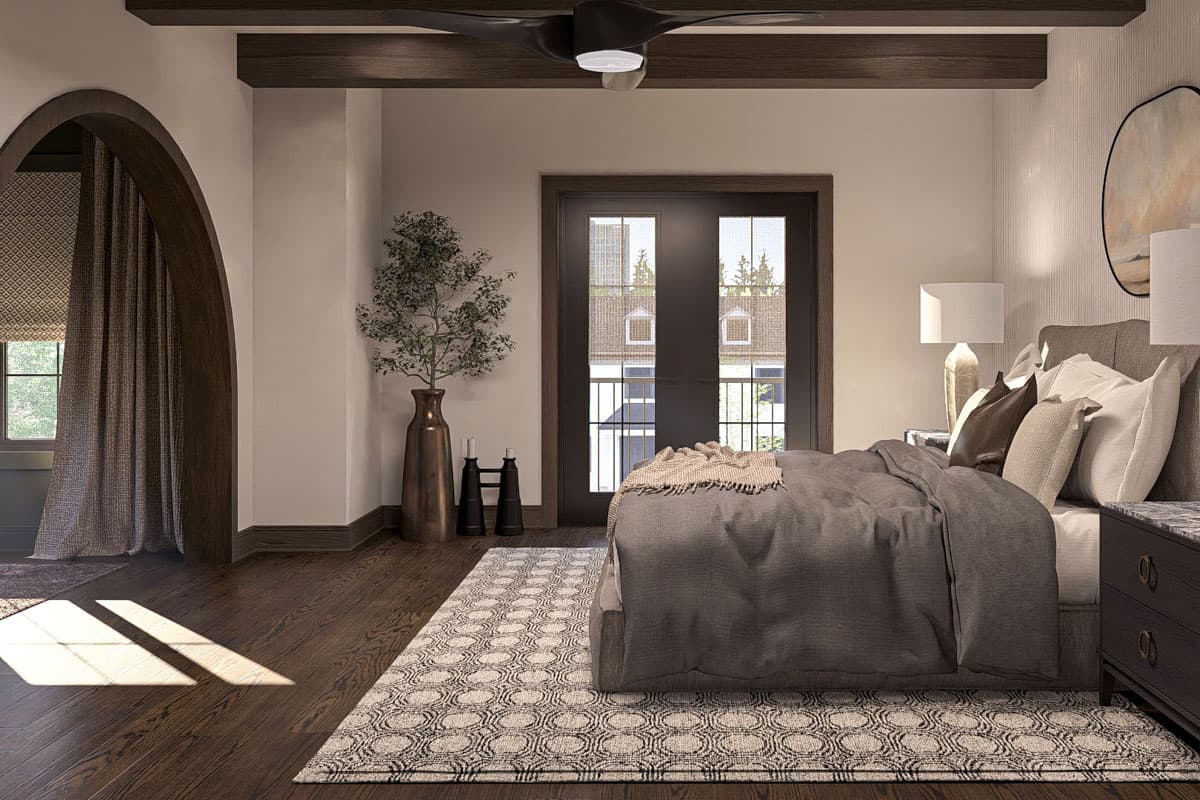 Plan 623447DJ: 3-Bed Modern Victorian House Plan with Two-Story Great Room - 2895 Sq Ft - Image #21 - European, Transitional, Victorian