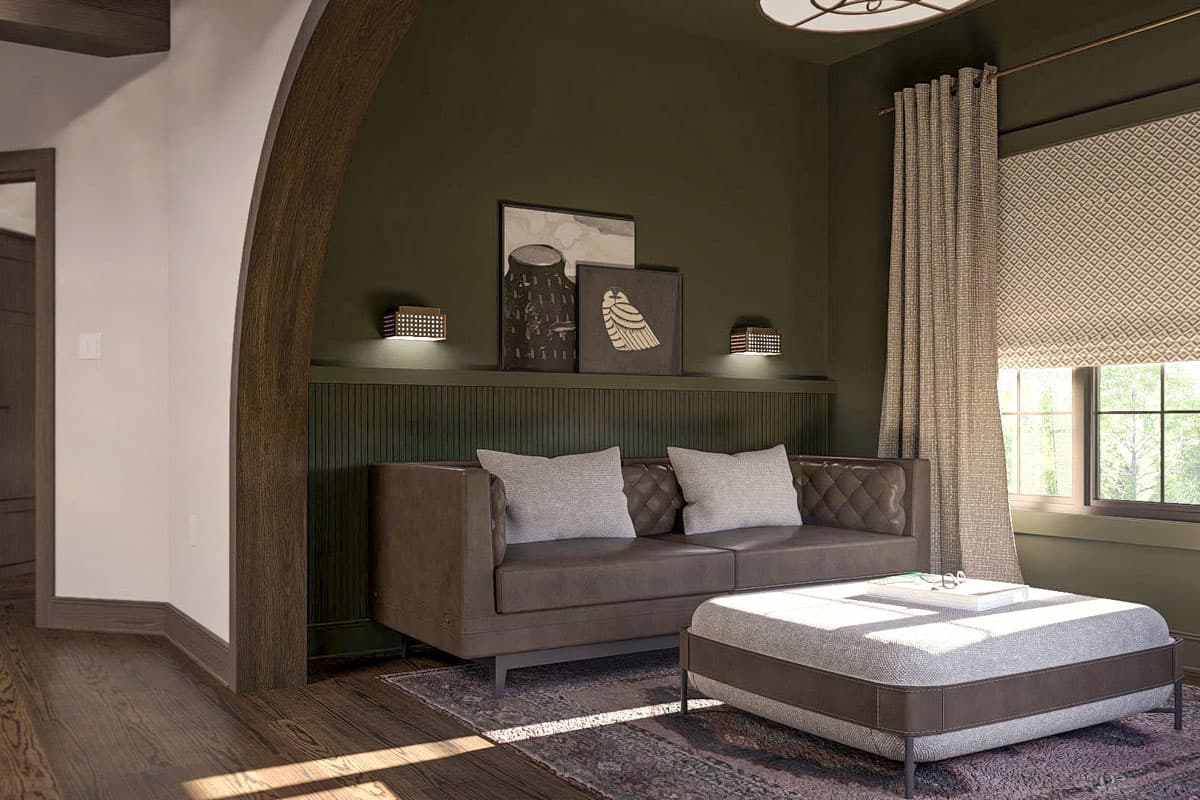 Plan 623447DJ: 3-Bed Modern Victorian House Plan with Two-Story Great Room - 2895 Sq Ft - Image #22 - European, Transitional, Victorian