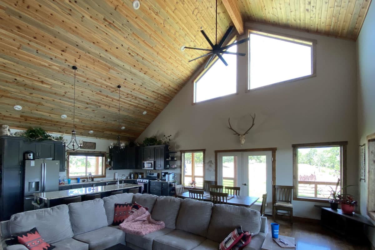 Plan 680481VR: 3-Bed Rustic Mountain House Plan with Vaulted Two-Story Great Room - 2230 Sq Ft - Image #7 - Country, Mountain, Rustic