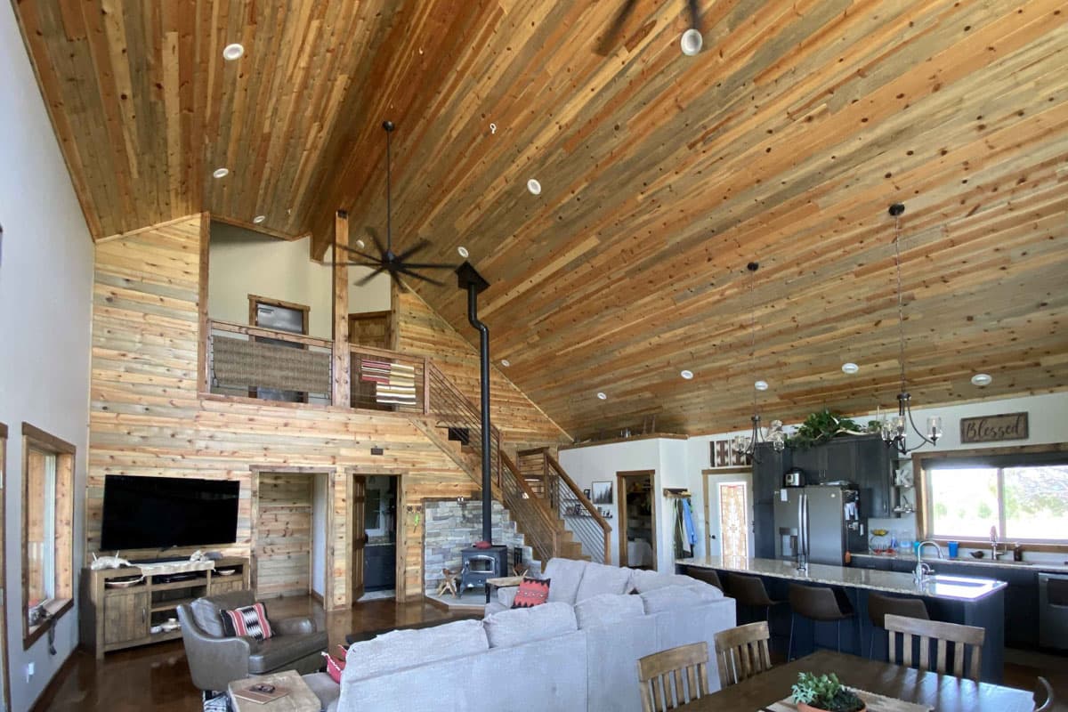 Plan 680481VR: 3-Bed Rustic Mountain House Plan with Vaulted Two-Story Great Room - 2230 Sq Ft - Image #6 - Country, Mountain, Rustic