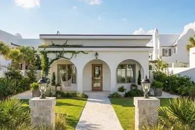 1-Bed Mediterranean-Style ADU House Plan - 602 Sq Ft