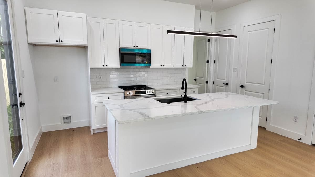 Plan 100336GHR: Two-Story Modern Duplex House Plan with Matching Units - 3-Beds 2.5-Baths and 1227 Sq Ft Per Unit - Image #5 - Contemporary, Modern, Traditional