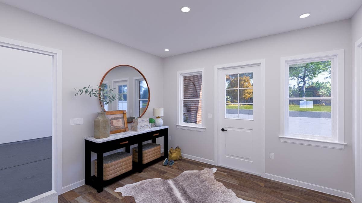 Plan 61550UT: 2-Bed Traditional Plan with RV Garage - 1731 Sq Ft - Image #7 - Traditional