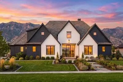 4-Bed Transitional Farmhouse Plan with Optionally Finished Bonus Room - 2574 Sq Ft