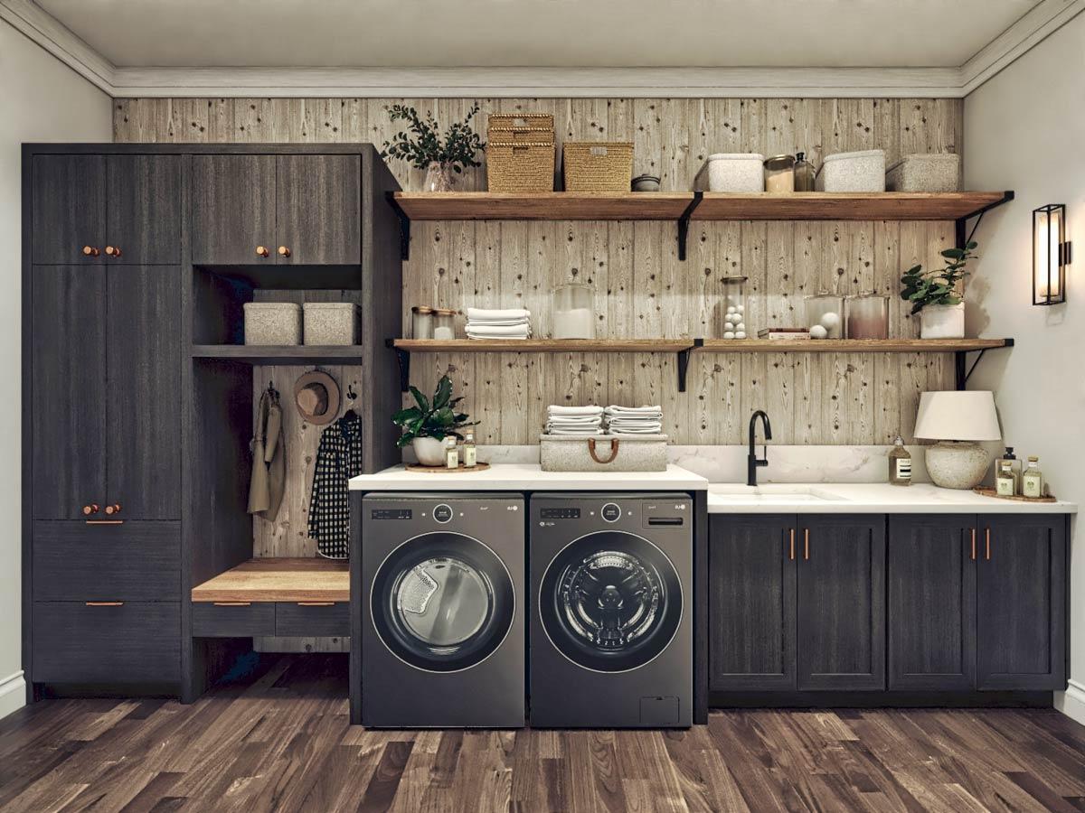 Plan 25837GE: Single-Story New American Craftsman with Angled Garage - 6387 Sq Ft - Image #10 - Craftsman, Mountain, New American, Ranch