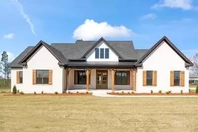 4-Bed Modern Farmhouse Plan with Optional Bonus Room - 3654 sq Ft