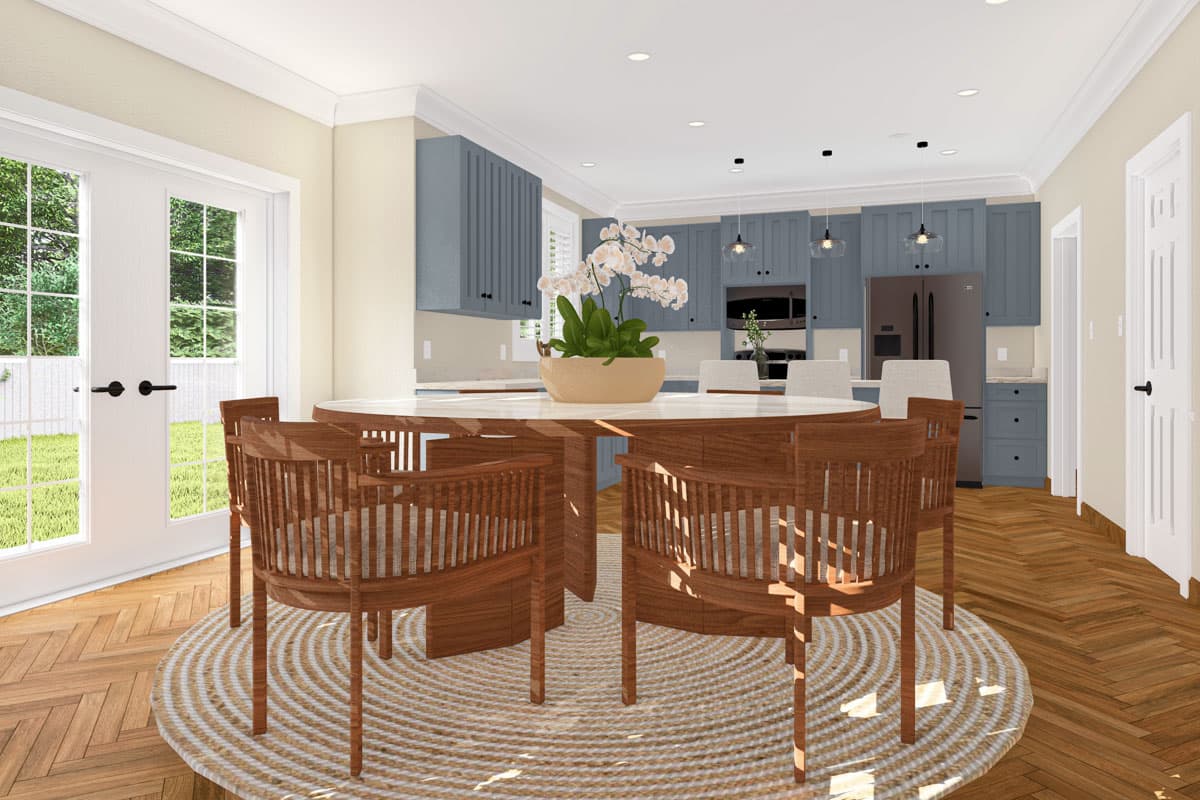 Plan 61552UT: 3-Bed Ranch House Plan with Optionally Finished Lower Level - 1800 Sq Ft - Image #7 - Ranch, Traditional