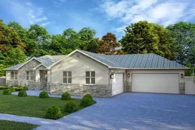 3-Bed Ranch House Plan with Optionally Finished Lower Level - 1800 Sq Ft