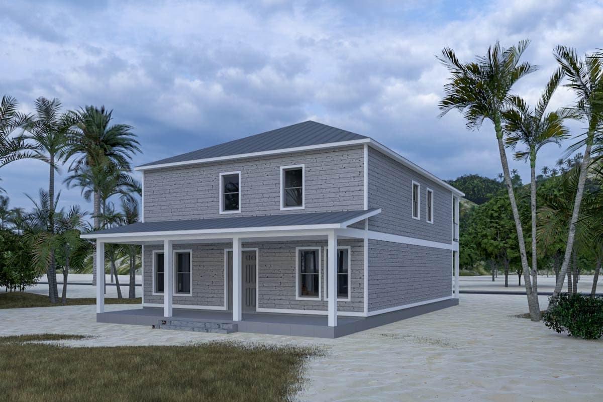 Plan 461047DNN: Two-Story Mountain House Plan with Loft Space - 2570 Sq Ft - Image #10 - Country, Mountain, Rustic