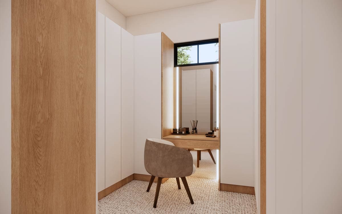 Plan 93218EL: 5-Bed Contemporary New American House Plan with Outdoor Living Space -  4118 Sq Ft - Image #15 - Contemporary, New American, Transitional