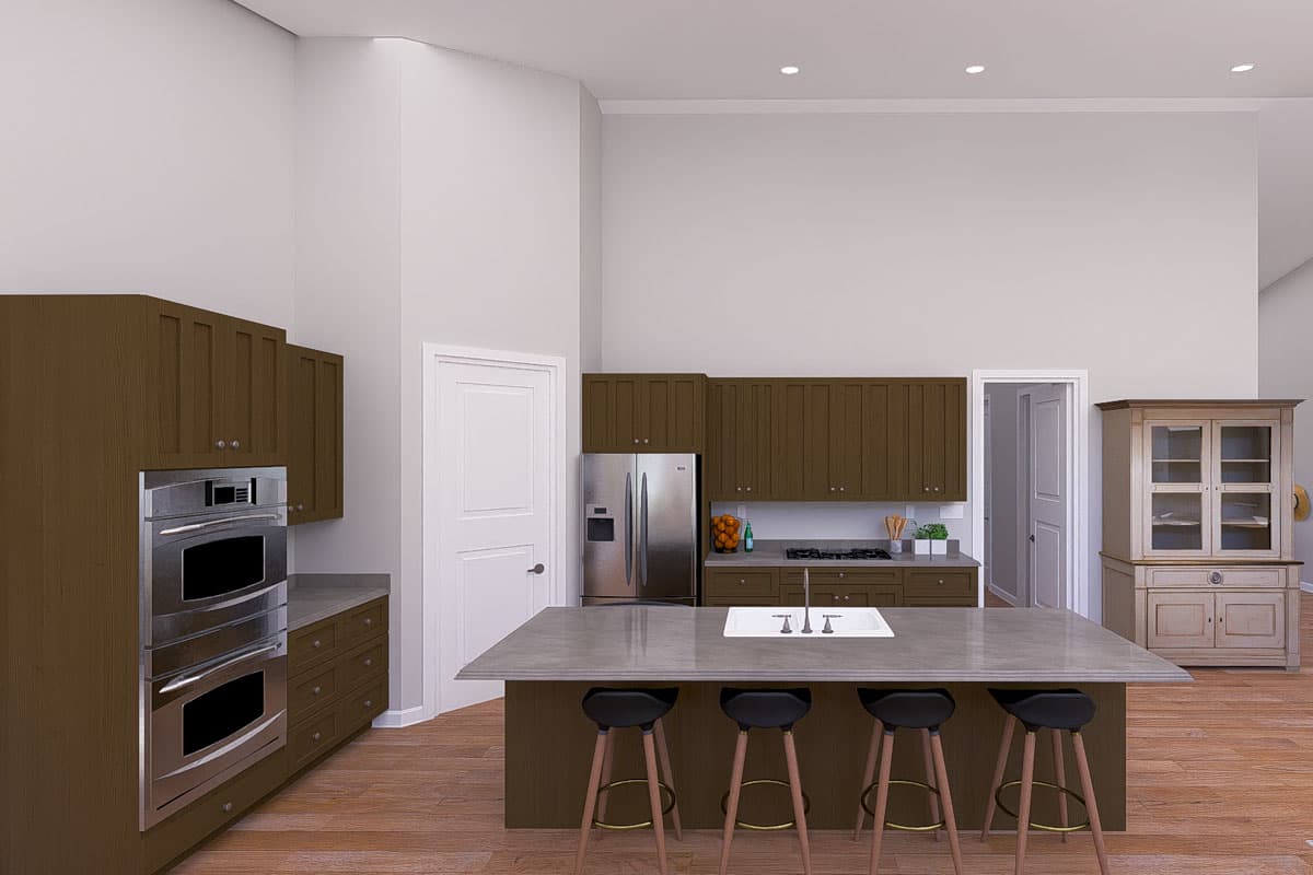 Plan 61554UT: Single-Story Country House Plan with Oversized 3-Car Garage  - 2569 Sq Ft - Image #13 - Country, Traditional