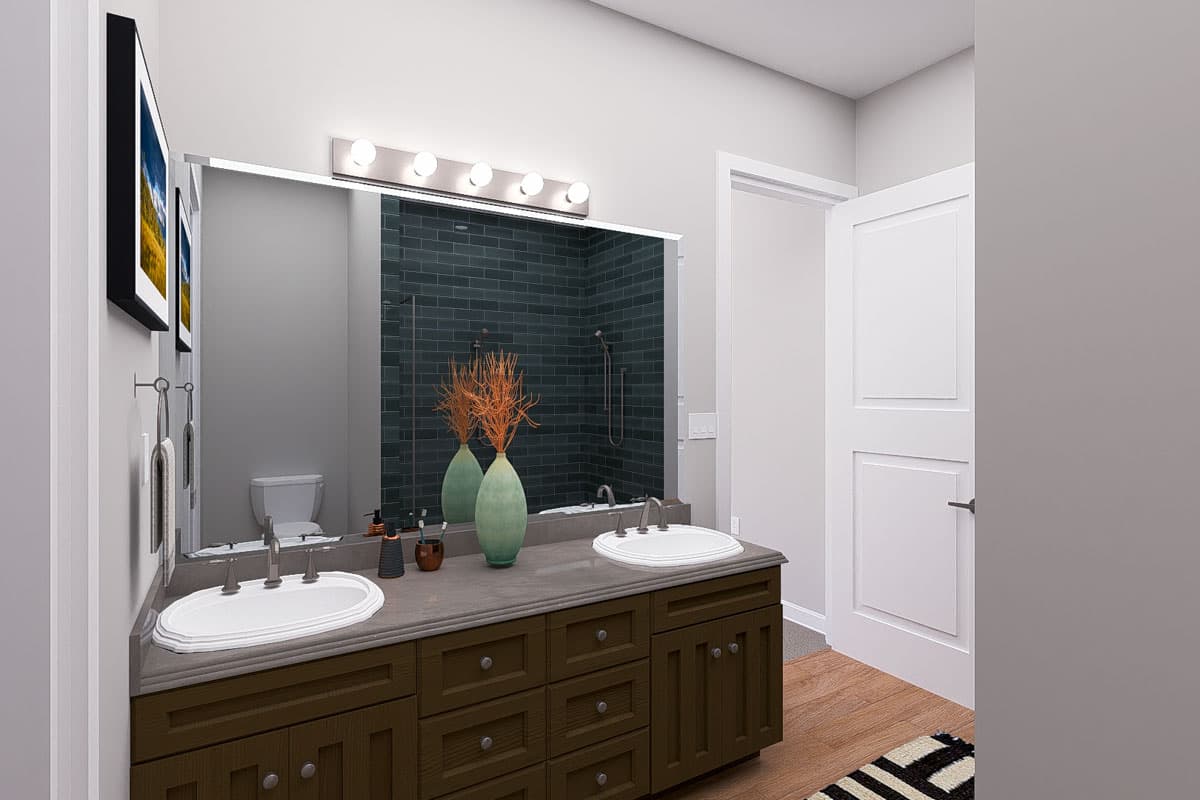 Plan 61554UT: Single-Story Country House Plan with Oversized 3-Car Garage  - 2569 Sq Ft - Image #17 - Country, Traditional