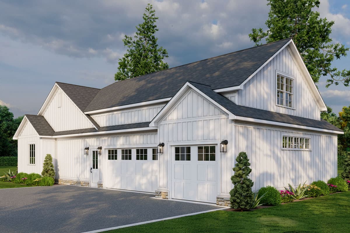 Plan 70903MK: 3-Bedroom Modern Farmhouse Plan with Outdoor Kitchen - 2580 Sq Ft - Image #7 - Country, Farmhouse, Modern Farmhouse