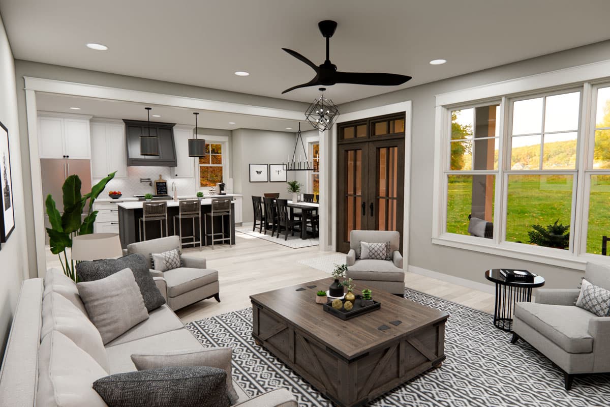 Plan 14877RK: 3-Bed Cottage House Plan with Future Space Above - 2230 Sq Ft - Image #10 - Cottage, Craftsman, Farmhouse